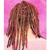 Frau mit Dreadlocks